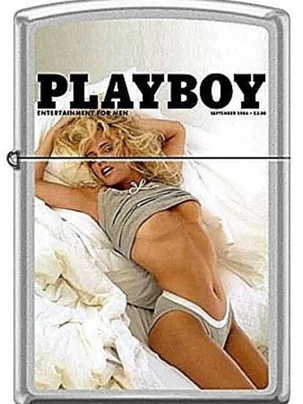Playboy September 1984 Magazine Cover Zippo Lighter